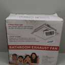 4 in 1 Bathroom Exhaust Fan with Heater and Light, 2800W Heater, 211CFM, 5-Color Mood Lighting, Low Noise, with Wall Control for Bathroom and Toilet