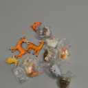 Skylety 12 Pcs Miniature Fairy House Garden Animals Fairy House Figurines Kit Mini Forest Animals Figures Tiny Resin Garden Accessories for Kids Craft Modeling Decor Micro Landscape