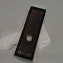 Pack Vintage Single Sided Crystal Dummy Door Knobs Interior, Antique Long Plate Glass Dummy Door Knobs in Oil Rubbed Bronze missing pieces