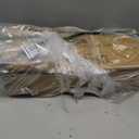 Forbena White Floating Shelves for Bathroom Organizer Over Toilet, Bathroom Shelves Wall Mounted with Towel Rack, Corner Wall Shelf for Bedroom Decor Kitchen Storage (WhiteDark Grey, Set of 2)