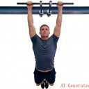 I Beam Pull Up Bar, Made with 1-1/4" Steel Tube, 0.12 Inches Thick. Fits All I-beam Models, Maximum Load 700 Lbs.