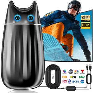 2026 Digital Antenna for Smart TV Indoor Long Range 360 Reception with Amplifier