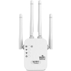 2026 WiFi Extender Signal Booster - 2.4GHz 300Mbps WiFi Booster for Home, Easy Setup, Ethernet Port & Access Point, Stable Internet Performance with 45+ Devices