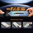 OneFish for iPhone 17 Pro Privacy Screen Protector - 4 Way 360 Anti Spy Bubble Free, Easy Installation with Auto Dust-Elimination for 17 Pro (2 PCS Privacy)