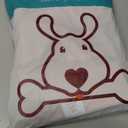 CuteBone Washable Dog Diapers Female No Tail Hole 3 Pack Reusable Doggie Period Training Pants for Docked-Tail Frenchie French Bulldog Boston Terrier Without Tail WWD22, L