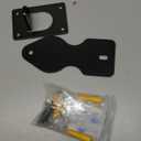 Heavy-Duty Speaker Wall Mount for KEF LSX II Speakers Mount Wall Bracket - Space Saving Wall Speaker Mount for KEF LSX II Wireless HiFi Speakers Bracket with Cable Clips, Black