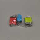 Teling 3 Pcs Dashed Handwriting Line Practice Roller Stamp Self Inking Line Rolling Stamps Teacher Stamp Sentence Strips Handwriting Practice for Kid Teacher Classroom Office (Red, Blue, Green)