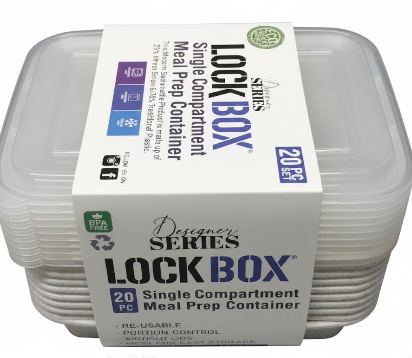 DD FF LB MEAL PREP 1 COMPARTMENT 20 PC