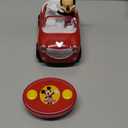 JADA Disney Junior Mickey Mouse Roadster R/C  Remote Control Car with Simple Controller, 1:24 Scale  Fun Toy for Kids Ages 4+