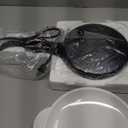 Moss & Stone Electric Crepe Maker  8 Portable Crepe Pan Nonstick with Dipping Plate, Auto Shut-Off, On/Off Switch, Even Heating & One Automatic Temperature Control  Compact Crepe Maker (8 Inch Corded, Black)