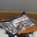 DWVO Headlights Assembly Compatible with 2010 2011 2012 2013 2014 2015 2016 Cadillac SRX 10 11 12 13 14 15 16 OE Projector Headlamp (Driver&Passenger Side) (Pair - Chrome/Amber/Clear)