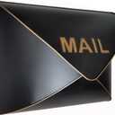 Wall-Mount Mailbox, Metal Post Box, Mailboxes for Outside - Envelope Mailbox