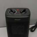 Space Heater, 1500W Electric Heaters Indoor Portable with Thermostat, PTC Fast Heating Ceramic Room Small Heater with Heating and Fan Modes for Bedroom, Office and Indoor Use (10IN)