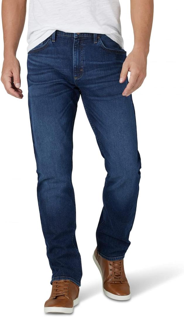 Wrangler Authentics Men's Athletic Fit Stretch Jean (36W x 32L, Baker)