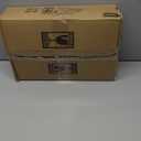 KOMUEE 8 Pieces Glass Baking Dish with Lids Rectangular Glass Baking Pan Bakeware Set with BPA Free Lids, Baking Pans for Lasagna, Leftovers, Cooking, Kitchen, Fridge-to-Oven, Blue