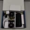 TEEHO TE001K Keyless Entry Door Lock with Handle, Electronic Keypad Deadbolt with 2 Knobs, High-Security Front Door Handle Set for Home & Rental, Smart Auto-Locking, Easy Install, Oil-Rubbed Bronze