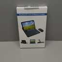 Keyboard Case for iPad 9th / 8th / 7th Gen 10.2 inch/Air 3rd / Pro 10.5 inch - 7 Colors Backlit Keyboard Cover and Mouse (Black)