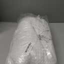 AmazerBath Extra Long Shower Curtains 84 Inches Tall, Waffle Shower Curtain White Heavy Duty, Extra Tall Shower Curtain Fabric, Hotel Quality Bathroom Shower Curtains, 72x84 Inches