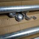 24 in Added Height Post Extenders for 2-3/8 in OD Metal Posts, 2-Pack