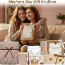 Get Well Soon Gifts Baskets for Women, Thinking of You Gift Self Care Package, Mother's Day Birthday Luxury Gifts, Sympathy Gift Basket Encouragement Comfort Wellness Hug Box for Her Friends, Brown, 51x67 inches