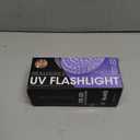 UV Flashlight Black Light, Ultra Bright 100 LED 395 nM Ultraviolet Blacklight Detector with UV Protective Glasses for Dry Pet Dog Cat Urine Stains, Scorpions Air Conditioner AC UV Dye Leak