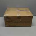 23" Set of 2 Black Ceramic Farmhouse Table Lamp with Ginger Jar Design, Bedside USB Lamps for Living Room, Dining Room, Bedroom,  Office, Nightstand, End Table