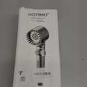 Filtered Shower Head with Handheld - High Pressure 3 Spray Modes Showerhead with Filters, 12 Replaceable Water Softener Filters for Hard Water | Ion Shower Drops Head with 75" Anti-Burst Hose (Gray)