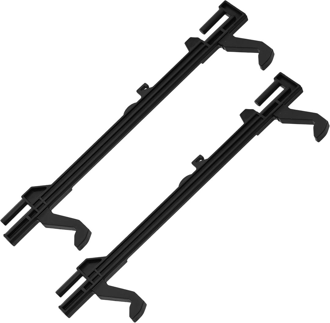 PartsBroz DE64-00760A Microwave Door Hook Latch Key (2-Pack) for Samsung Kenmore Maytag Oven - Replaces AP4224485 DE64-01308A 2081382 PS4229162 ME18H704SFG ME18H704SFS ME19R7041FS ME17R7021ES