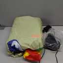 Taman 8 FT Christmas Inflatable Decorations, Large Dinosaur with Santa Claus Propeller Built-in Bright LED Light Blow Up for Yard, Garden,Lawn Outdoor Holiday Yard Decorations