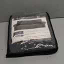 ZNSAYOTX Chair Slipcovers with Arms for Living Room High Stretchy Spandex Pet Friendly Armchair Furniture Protection Covers (Black and White, Chair) (Small)