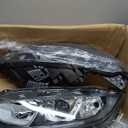 WFLNHB Headlights Assembly Replacement for Honda Civic 2016-2018 (Factory Halogen Type) Projector Headlights Headlamps Driver and Passenger Side