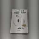 Pore Vacuum Blackhead Remover with Heating, Blackhead Extractor with 3 Adjustable Suction Levels, 5 Probes, Blackhead Remover Tools for Women and Men (White)