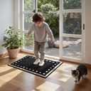 GRANNY SAYS Indoor Doormat, 32" x 48", Non-Slip Front Door Mats, Outdoor Welcome Mat Washable, Low Profile Indoor Door Mats for Entryway, Floor Inside Back Door Mat