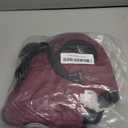 Dog Winter Coat, Warm Jacket Paded Fleece Pet Vest with Built in Harness, Windproof Reflective Cozy Adjustable Snow Dog Coat Clothes with Zipper for Small Medium Large Dogs (Purple)