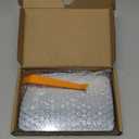 Driver Side Mirror Compatible with BMW X5 E53 1998-2006, Land Rover Range Rover L322 2003-2004, Left Side Mirrors Replacement Glass with Backing Plate, White, Power Heated