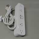 PD30W Desk Clamp Power Strip, Desktop Mount Surge Protector, Fast Charging Station, 5Ft Extension Cord Desk Mount Shelf with 4 Outlets 4 USB Ports (2 USB C), Home Office Accessories Essentials, Black