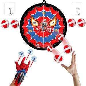 FJQZDBDSA Spiders Web Shooter ，Spider Toys for Boys 4-6，Boys 6-8 Years Old，Wrist Toys, Birthday Party Presents