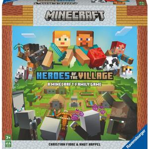 Ravensburger Minecraft Heroes of The Village | Cooperative Board Game | Exciting & Unpredictable | Perfect for Families and Minecraft Enthusiasts | Suitable for Kids & Adults