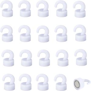 Magnetic Hooks Cruise for Hanging 50 Pack Magnetic Push Pin White