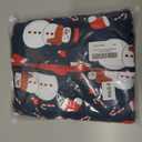 Matching Christmas Onesie Pajamas for Family/Couples, Cute Printed One-piece Pjs, Xmas Holiday Adult Hooded Sleepwear (Blue)