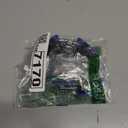 Prong Training Collar for Dogs, Rotating Ring Welding, Adjustable Dog Training Pinch Collar with Quick Release Buckle, for Small Medium Large Dogs (S (14-17" Neck, 2.25mm), Blue)