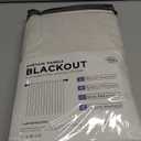 100% Blackout Shield Blackout Curtains for Bedroom 84 Inches Long, Back Tab/Rod Pocket Living Room Drapes, Thermal Insulated Blackout Curtains 2 Panels Set, 50" W x 84" L, Cream