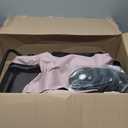 Pet Stroller 4 Wheels - Easy-Fold Dog Cat Stroller for Small Medium Dog Cats Carrier, Travel Folding Carrier Breathable and Visible Mesh with Cup HolderPink