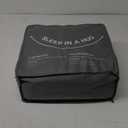 Kivik Breathable Weighted Blanket for Adults, 15 lbs Ultra Soft Minky Dot Heavy Blankets, Reversible Cooling and Warm Blanket for All Seasons, Machine Washable, 60"x80" Queen Size, Grey