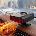 Car Heater Windshield Defroster and Defogger,12V Car Heaters for Vehicle, Portable Defrost Device Car Demister That Plugs into Cigarette Lighter for Car (N805)