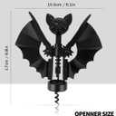 Goth Wine Opener - Stocking Stuffers Wine Gifts for Adults,Witchy Gifts for Women, Funny Kitchen Gadgets,White Elephant Gag Gifts for Adults