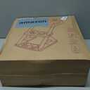 Potty Training Seat SKYROKU Potty Training Toilet with Step Stool Ladder, for Kids Boys Girls Toddlers - Comfortable Safe Potty Seat with Anti-Slip Pads Ladder (8898 Black)