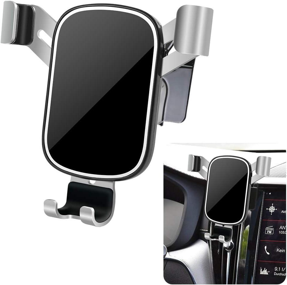 Car Phone Holder for Volvo XC60 2018 2019 2020 2021 2022 20223 2024 2025 and XC-60 Hybrid 2018-2025 Auto Interior Accessories Best Cell Phones Mount Cellphone Mobile Cradle Charging GPS Stand