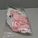 MESHELLY Fashion Pink Shower Curtain 60Wx72H Flower Perfume Girly Curtain for Girls Women White Gray Gold Marble Fabric High Heels Magazine Books Bathroom Decor with 12 Hooks