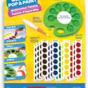 CRAYOLA Washable Pop & Paint Watercolour Palette